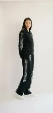 Adidas DANIELLE CATHARI FIREBIRD JACKET PANT SUIT Track Sweat shirt Women size S