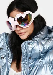 [ESQAPE] Baby Pink Heart Goggles