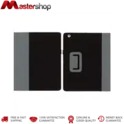 Griffin Elan Folio Colourblock Canvas Case for iPad 2 and New iPad - Black Grey