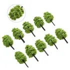 Decorative Model Trees for Landscape and Architecture Scenery Set of 10