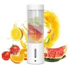White Portable Juicer - Magnetic Charging Fresh Juice Blender, Multifunctional I