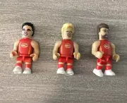 AFL Micro Figures 2016 GOLD COAST SUNS - Malceski, Lynch and Martin