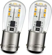 Ruiandsion BA15D LED Bulb 10-30V Warm White Double Contact Bayonet Base 1076 1142 1176 3014 20SMD LED Interior Light Bulbs Replacement for Car RV Camper Marine Boat Trailer Lights