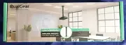 QualGear Universal Projector Ceiling Mount in Black
