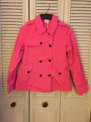 Lands' End Bright Fuchsia KIDS Jacket Size XL (16) NEW