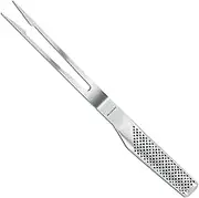 Global G Series Cookware Global 61/2 in. Curved Carving Fork G13 Silver