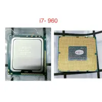 在飛比找蝦皮購物優惠-i7-960英特爾CPU處理器