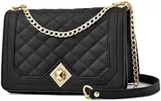 [Laneko] Small Crossbody Bags for Women Shoulder Bag Quilted Satchels Clutch Handbag with Chain Strap