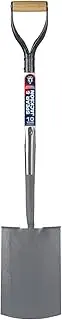 Spear & Jackson GARDEN SPADE - FULLY FORGED HEAD & SOCKET, D HANDLE SJ-1071AL, Multicolor