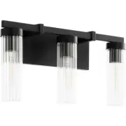 Quorum International 533-3-59 Kilbey Bathroom Vanity Light Matte Black
