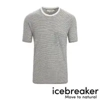 在飛比找PChome24h購物優惠-【Icebreaker】中性款 美麗諾羊毛混紡亞麻 口袋短袖