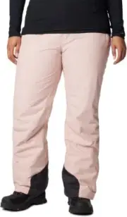 Columbia Women's 1X PLUS Bugaboo OH Pants PINK SKI SNOWBOARD WINTER OMNI HEAT