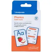 Studymate Flashcards 52 Pack Phonics