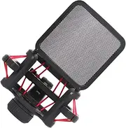ULDIGI Vibration Microphone Holder with Denoise Shield Filter Lightweight Durable Microphone Accessory for Live Streaming Office Meetings and Recording Sessions