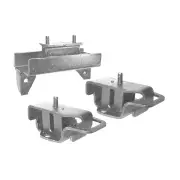 Front + Rear Engine Mount Kit for Holden Jackaroo UBS16 2.3L 4Cyl 87-88