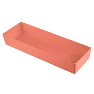TableCraft CW5008SNX Simple Solutions™ Half Size 5 Qt. Long Aluminum Bowl