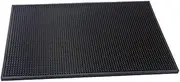 The bars Bars – Rubber mat, black, 45 x 30 x 1 cm