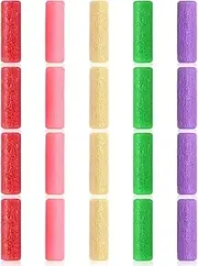 20 Pieces Aligner Tray Seaters for Aligner Trays Chompers Aligner Trays (Light Pink, Red, Green, Lavender, Light Yellow)