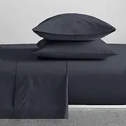 Renee Taylor King Single Bed Sheet Set 300TC Organic Cotton Bedding Turbulence