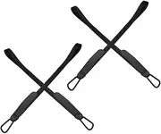 ASAKKURA Ratchet Tie-Down Straps for Baby Stroller 4pcs Stroller Safety Wrist Straps Easy Setup for Baby Carriage Security