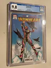 IRONHEART #1 CGC 9.8 RAMOS VARIANT 1ST SOLO RIRI WILLIAMS MCU MARVEL COMICS HOT!