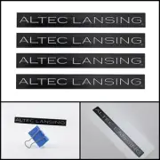 Altec Lansing Speaker Grill logo badge Sticker Decal 115mm(4.52")X13mm(0.51")