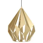 Eglo Lighting Carlton Medium Pendant Light - Matt Brass
