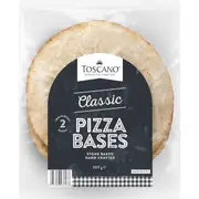 Toscano Classic Pizza Bases 2 pack