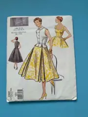 Vogue Vintage Model Patterns #2561 Uncut: Size 6-8-10