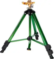 Impact Sprinkler Head on Tripod Base, 360 Degree Irrigation