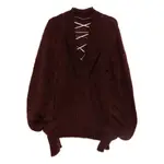 [Dries Van Noten] Dries Van Noten Lace-up Jumper S RED