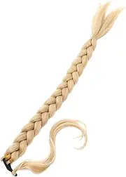 ASAKKURA Braided Ponytail Extension Wrap Around Hair Extensions for Women High Temperature Comfortable Wear for Adding Volume and Style to Hair