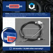 Clutch Cable fits FORD ESCORT 1.6 86 to 90 With ABS B&B 6147162 Quality New