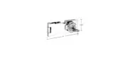 CRL U9951 Chrome Steel Hasp and Keyed Lock