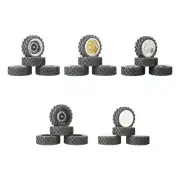 RC Rubber Tyre Replacement R 71mm Wear Resist for Remo 1631 RC Car 1/10 1/14