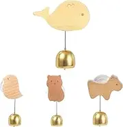 Bird Front Door Knocker | Shopkeepers Bell | Ceiling Door Chimes | Suction Cup Wind Chime | Decorative Door Wind Chime | Versatile Door Chime for Shops Stores Barns Cafe Entrance Home