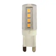 LED Globe G9 3W 240V Polycarbonate 3000K - G90001