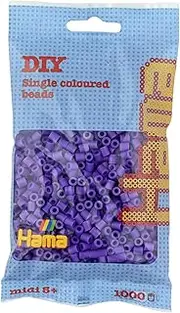 Hama Beads - Purple (1000 Midi Beads)