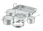 Scanpan Impact Stainless Steel Cookware Set With Roaster, 6 Piece 6 Pieces