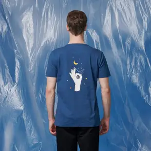【JOHN HENRY】美國棉觀星短袖T恤-藍色