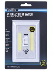 Brillar Wireless Light Switch with Cob Led Technology
