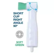 Dental Disposable Prophy Angles Soft Short Cups 90° - Latex Free 100's