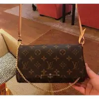 在飛比找Yahoo!奇摩拍賣優惠-LV LOUIS VUITTON FAVORITE MM 小