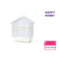 在飛比找momo購物網優惠-【HAPPY HOME 歡樂屋】A102A 厝型小別墅鳥籠 