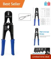 iCrimp Swaging Tool with Built-in Cable Cutter for Aluminum & Copper Sleeves