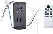 Aswalling Ceiling Fan Remote Control Kit 50W 6-Speed Timing Function Replacement Remote for DC Ceiling Fans & Lights