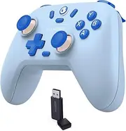 GameSir Nova Lite Wireless Controller – 2.4G & Bluetooth Gamepad for Windows PC, iPhone, Android, Switch & Steam Deck – Hall Effect Triggers, Turbo Function, Rumble Vibration (Blue)