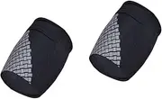 FRCOLOR 2pcs Reflective Phone Arm Bag Sports Accessory Large Compartment Key Holder Comfortable for Running Hiking Cross Training