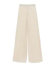 Missoni Elastic Waist Straight Leg Trousers IT42 Light beige