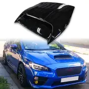 Painted Black(CustomOK) Hood Scoop Bonnet Vent Cover For Subaru WRX Sti VA 14-21
